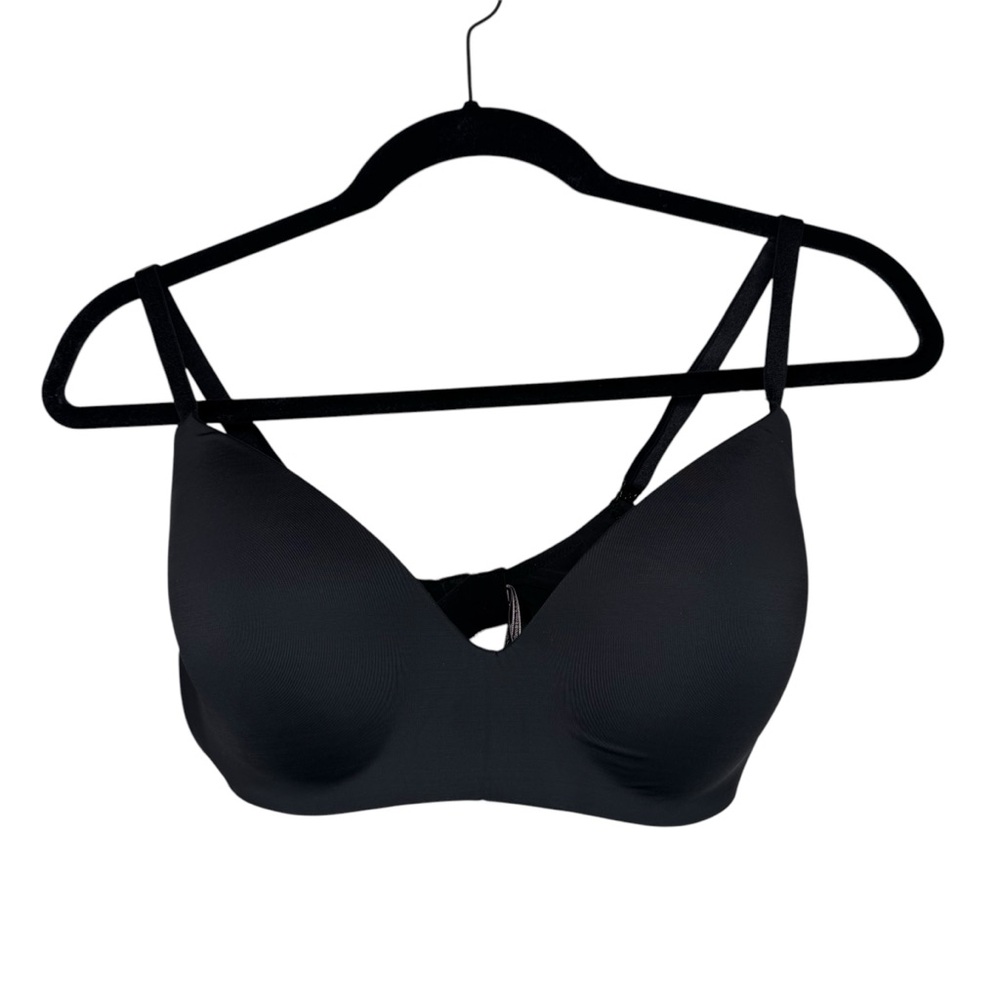 Victoria's Secret Black T-shirt Lightly Lined Wireless Bra 36D
